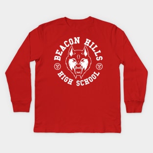 Beacon Hills Stilinski 24 High School Kids Long Sleeve T-Shirt